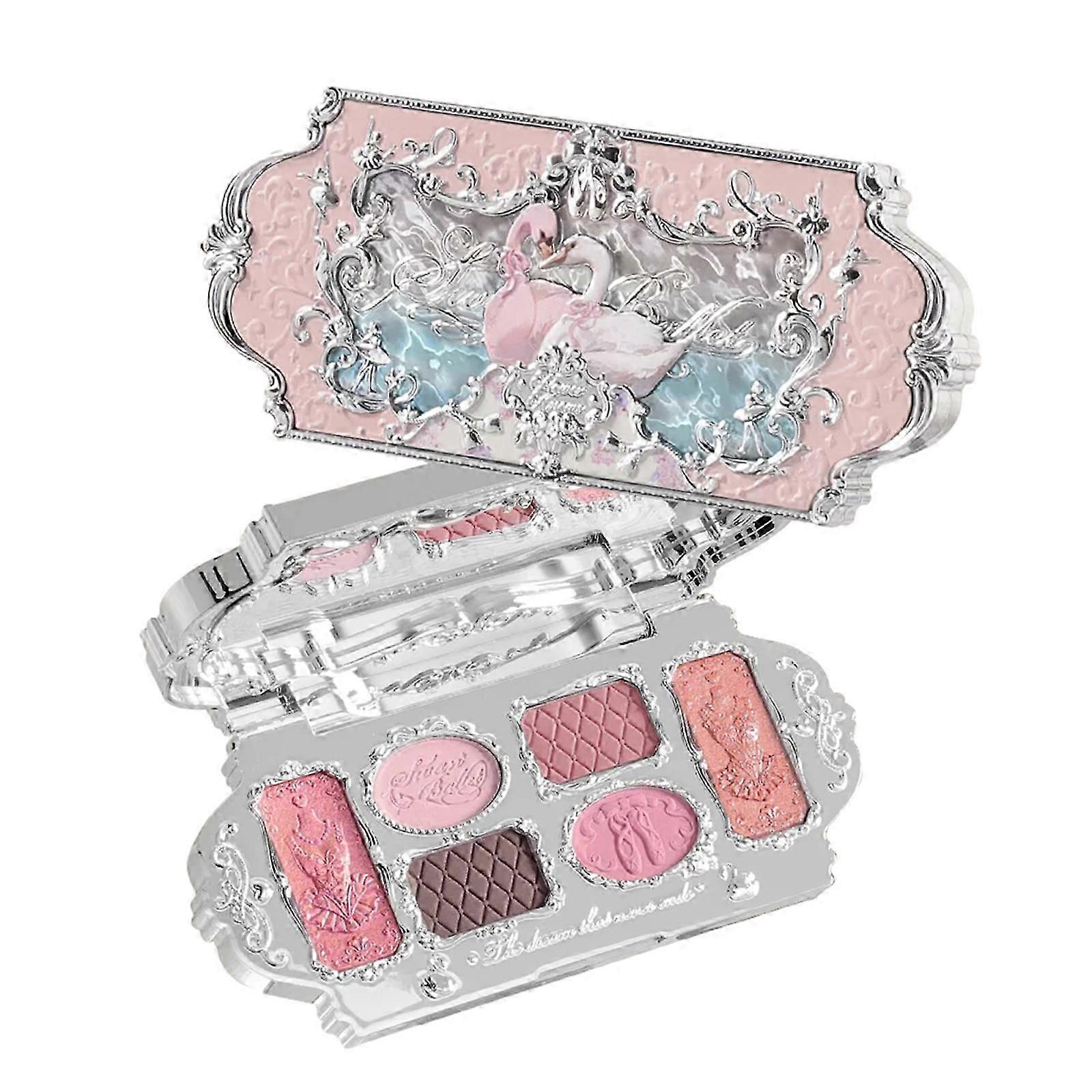 Flowery Notes Swan Ballet White Swan #01 6-Color Eyeshadow