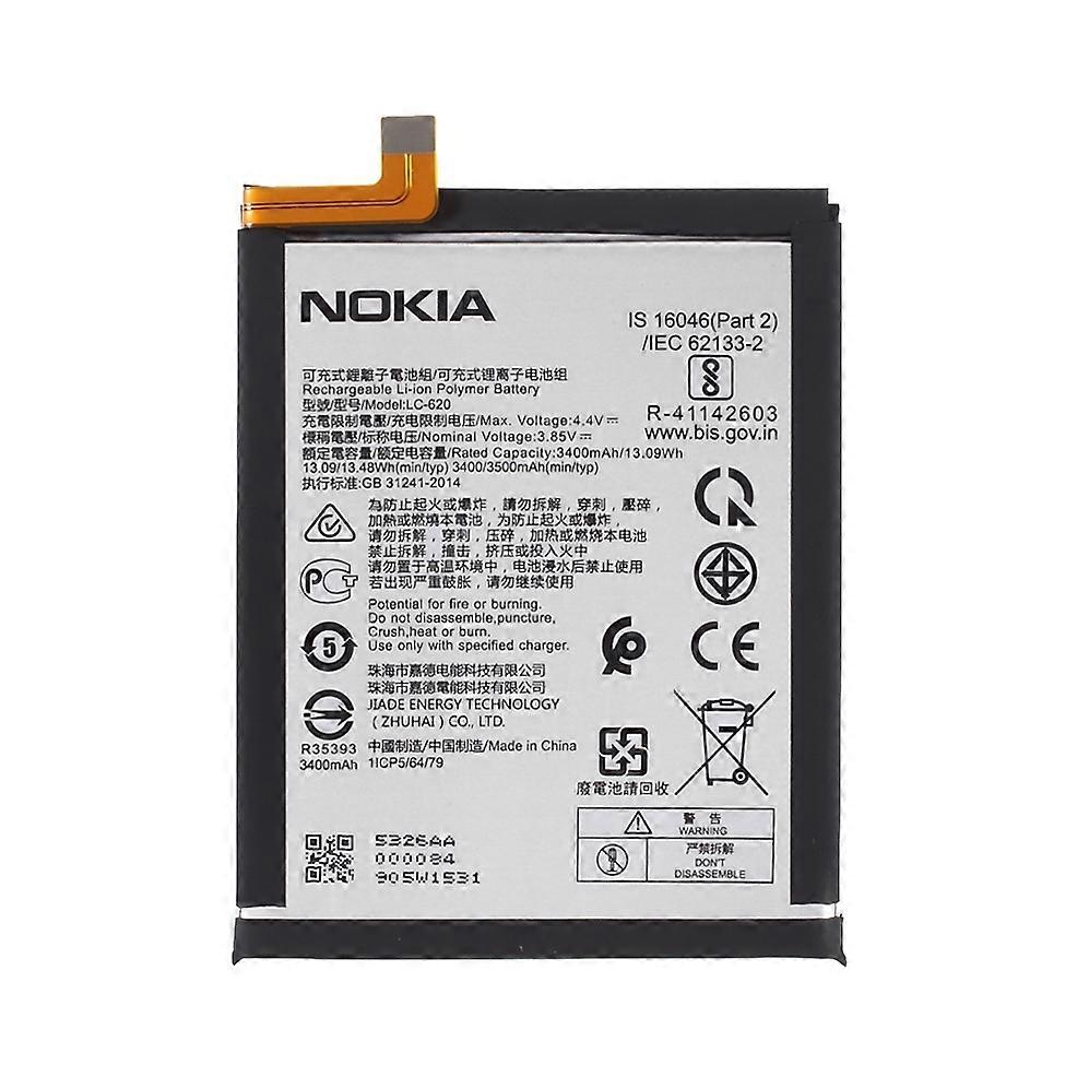3.85V 3400mAh Battery Replacement (Encode: LC-620) for Nokia 6.2/7.2