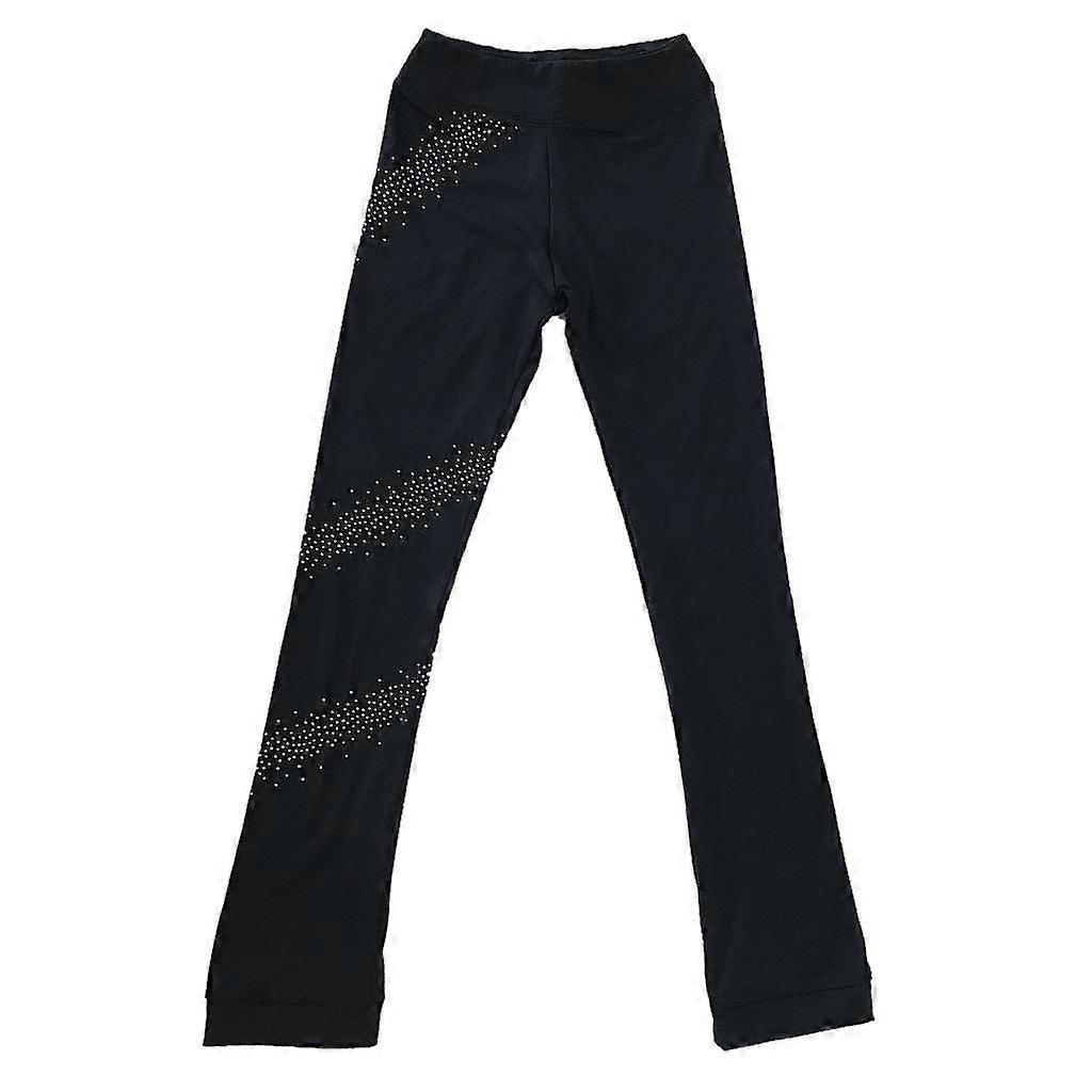 Performance Figure Skating Long Compression Ice Skating Leggings for Girls Women