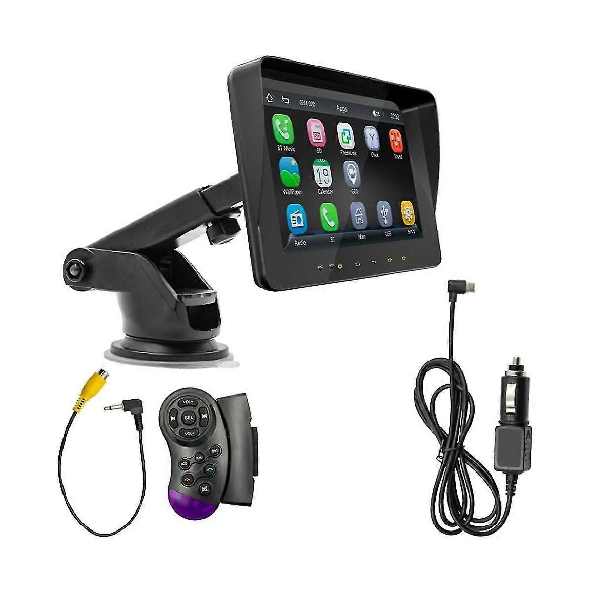 For 7 Inch Android Universal Car Mp5 With Carplay Central Control Multimedia Player, Panel Buttons