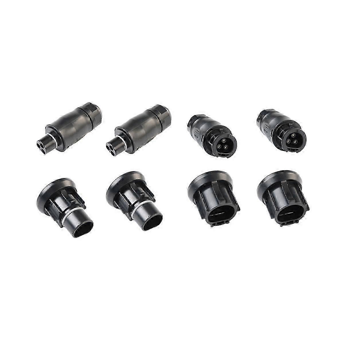 con 1 Sets Solar PV Connector Plug Waterproof IP68 4000V 25A for Solar PV System Panel Parallel Protect