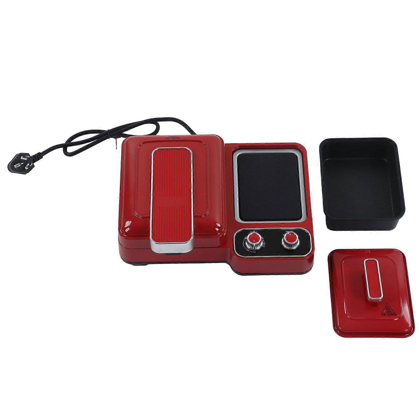 3 in 1 Sandwich Maker 1200W Multifunctional Detachable Light Breakfast Machine with Timer for Sandwich