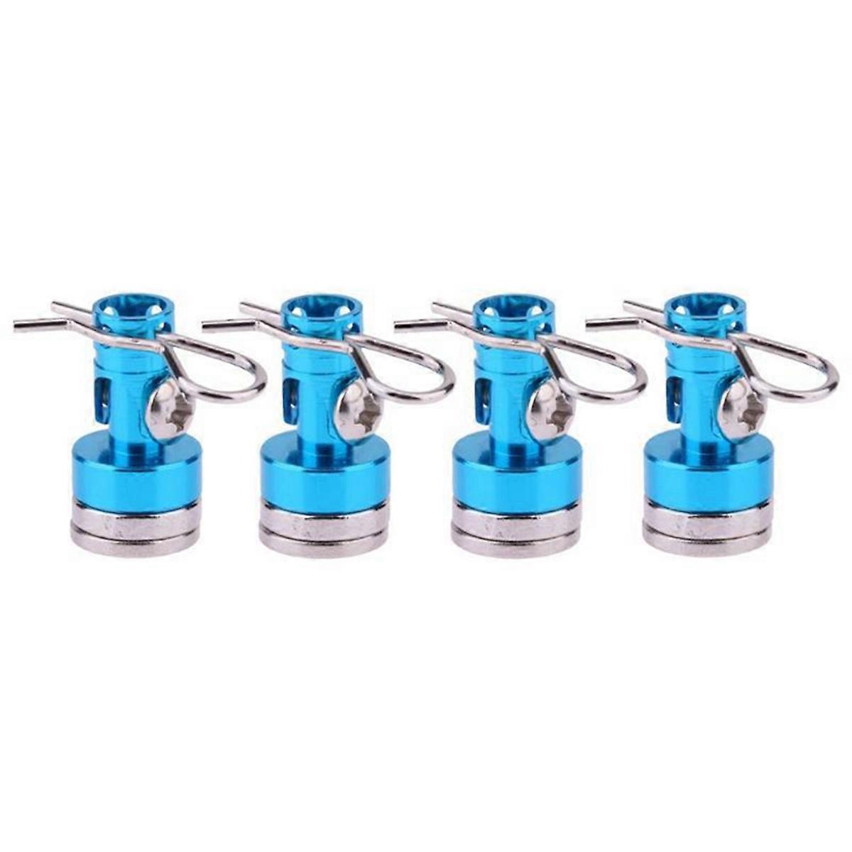 Blue Metal Magnetic Car Shell Pillar RC Car Shell Pillar