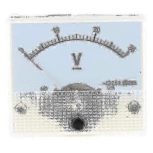 For DC0 30V analog spenningspanelmåler tester voltmeter måler WS35724