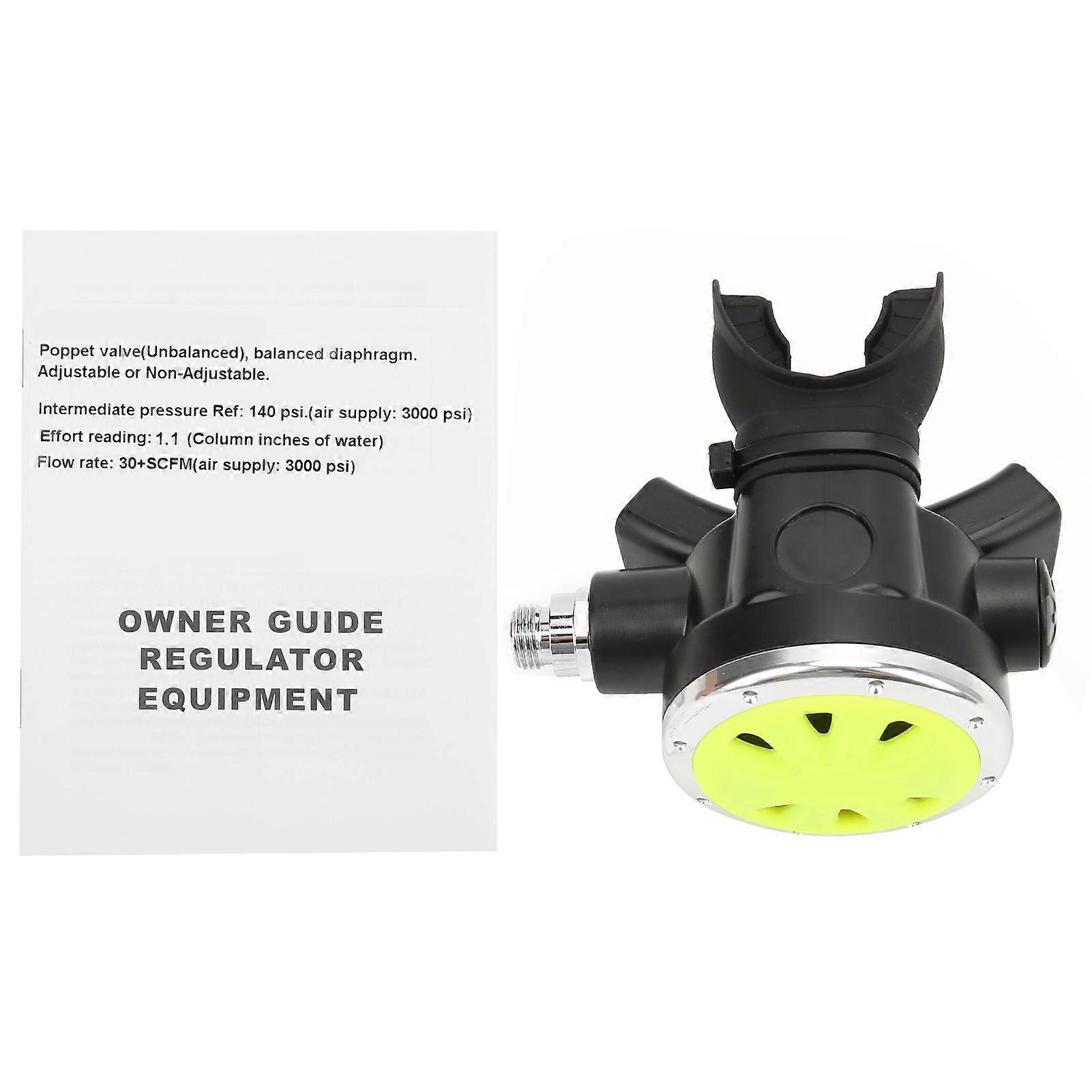 KEEP DIVING Diving Pressure Reducer Underwater Secondary Diving Breathing Regulator