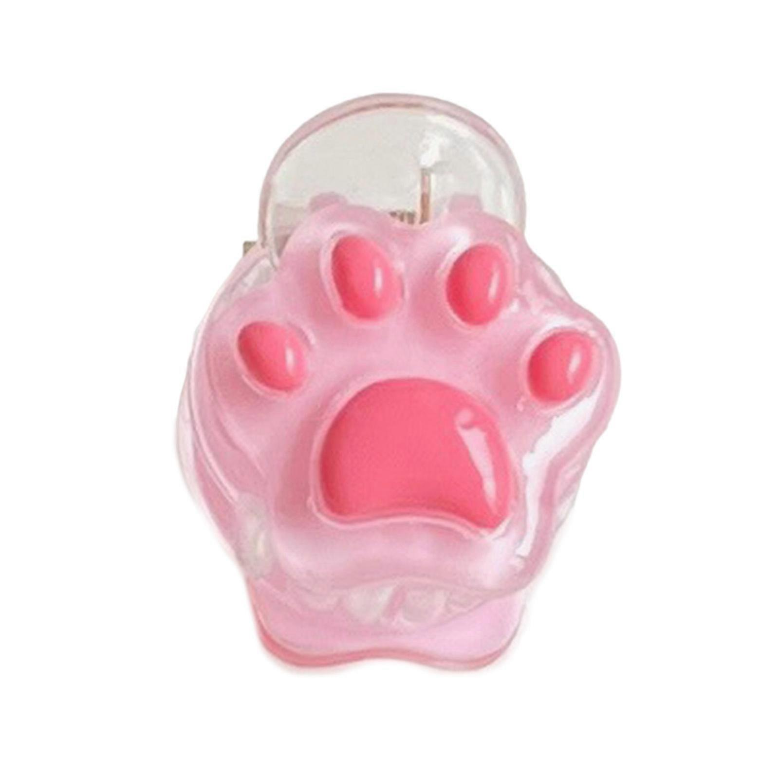 Çok Renkli Jöle Patlama Klip Fincan Kek Pençe Y2K Yavru Kedi Pençe Tatlı El Yapımı Sevimli Pimler Headdress Jöle Pençe Saç Tokası Pembe