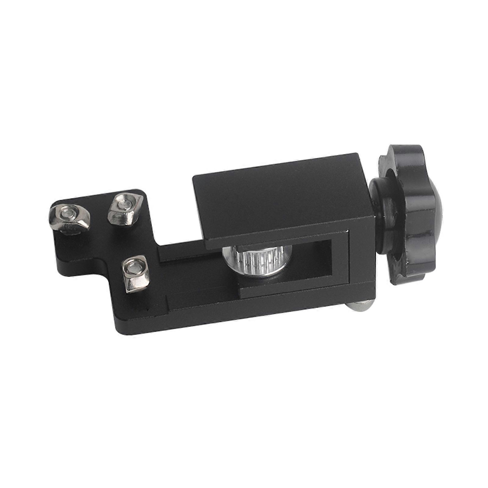 Aluminum Alloy X-axis Y-axis Synchronous Belt Adjuster Stretch Tensioner for Creality CR10 Ender 3 TEVO 3D Printer  Black