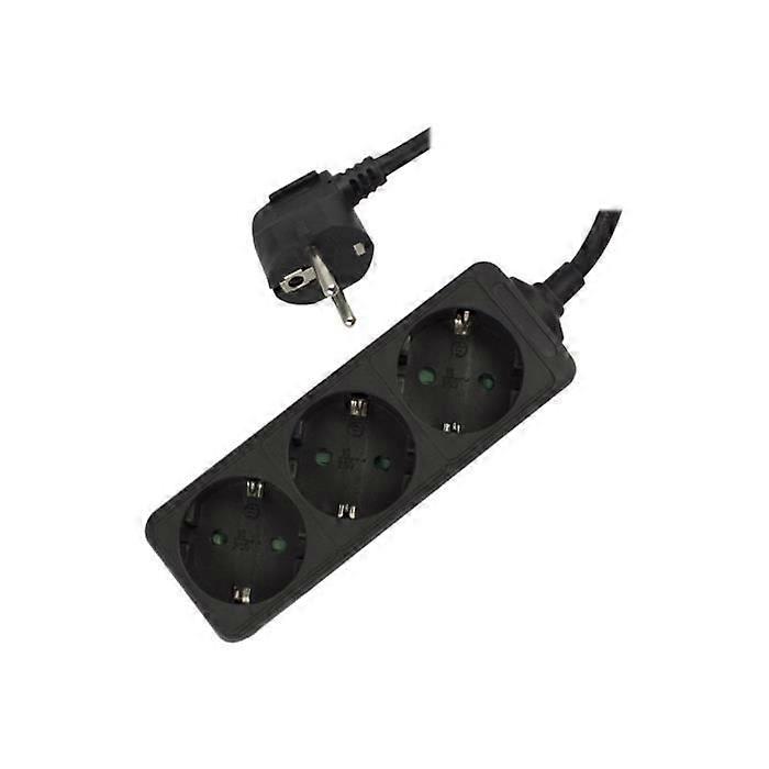 Ewent EW3959 Συνδετήρες εξόδου διακόπτη κυκλώματος: 3 1.5 m μαύρο