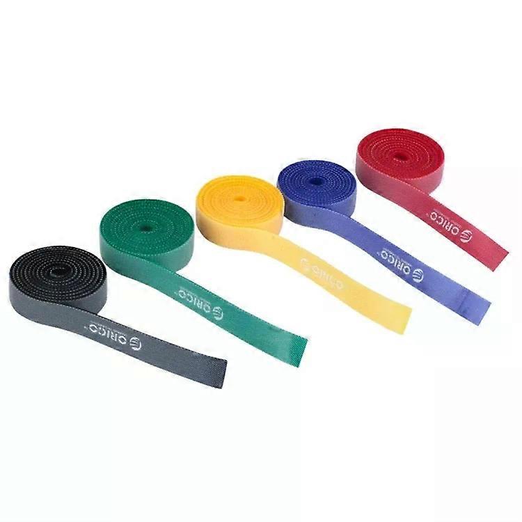 5 in 1 Reusable Cable Ties-Dividable Hook and Loop,1m Length,ORICO