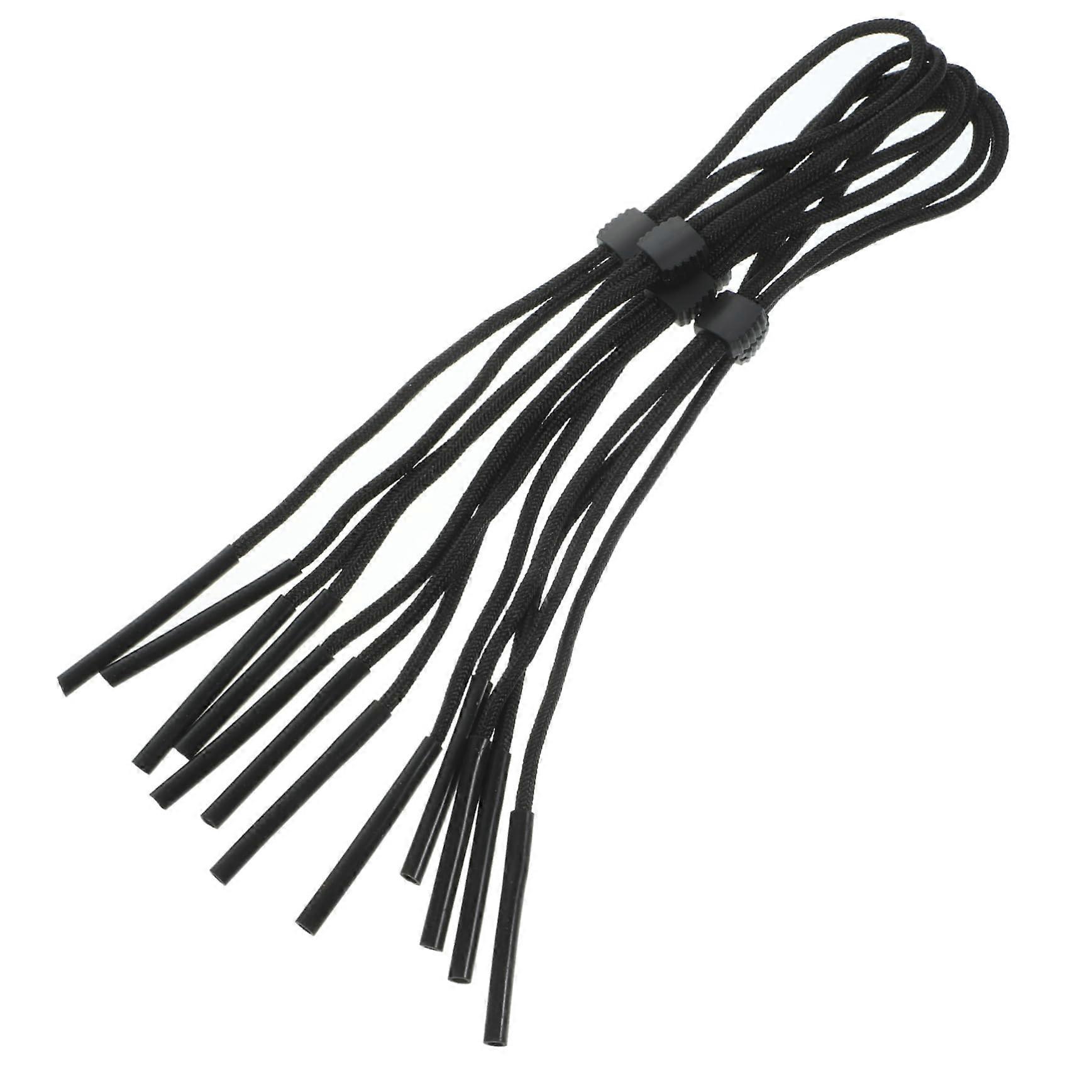 Adult Adjustable Eyeglass Strap Non-slip Eyeglass Holder Set Eyeglass Holder and Eyeglass Strap