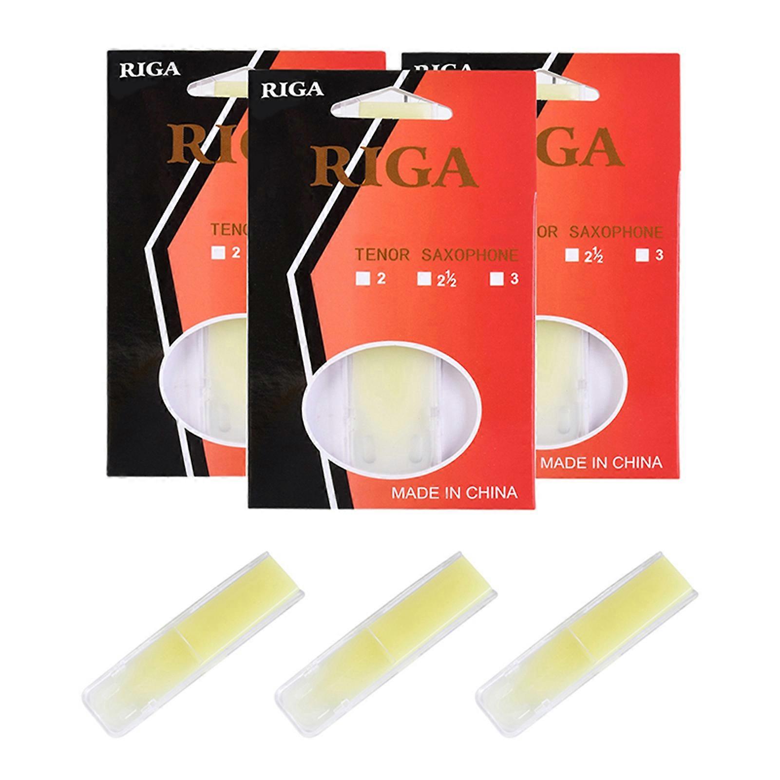 Portable Tenor ophone Resin Reed Durable Reed Practical Instrument Accessories Suitable for Beginner Student