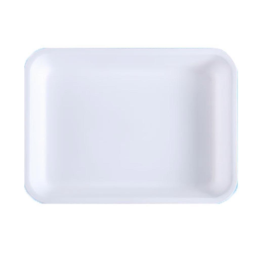 Rectangular plastic Dessert/Salad Dishes, Ultralight Durable Plates for Fruit, Snacks