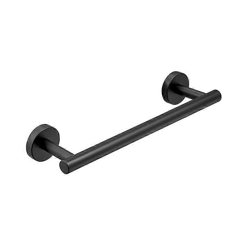 ruostumaton teräs pyyheteline kylpyhuone pyyheteline wc paperiteline kylpyhuonetarvikkeet amerikkalainen musta uusi tyyli pyyheteline setti (musta rei'itetty towe