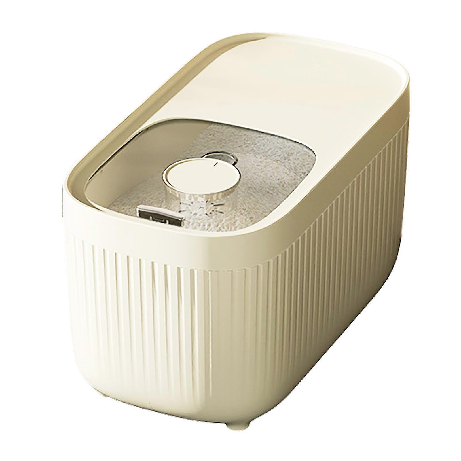 Storage Container Versatile Airtight Rice Bucket Cereal Flour Grain Organizer with Scale for Kitchen