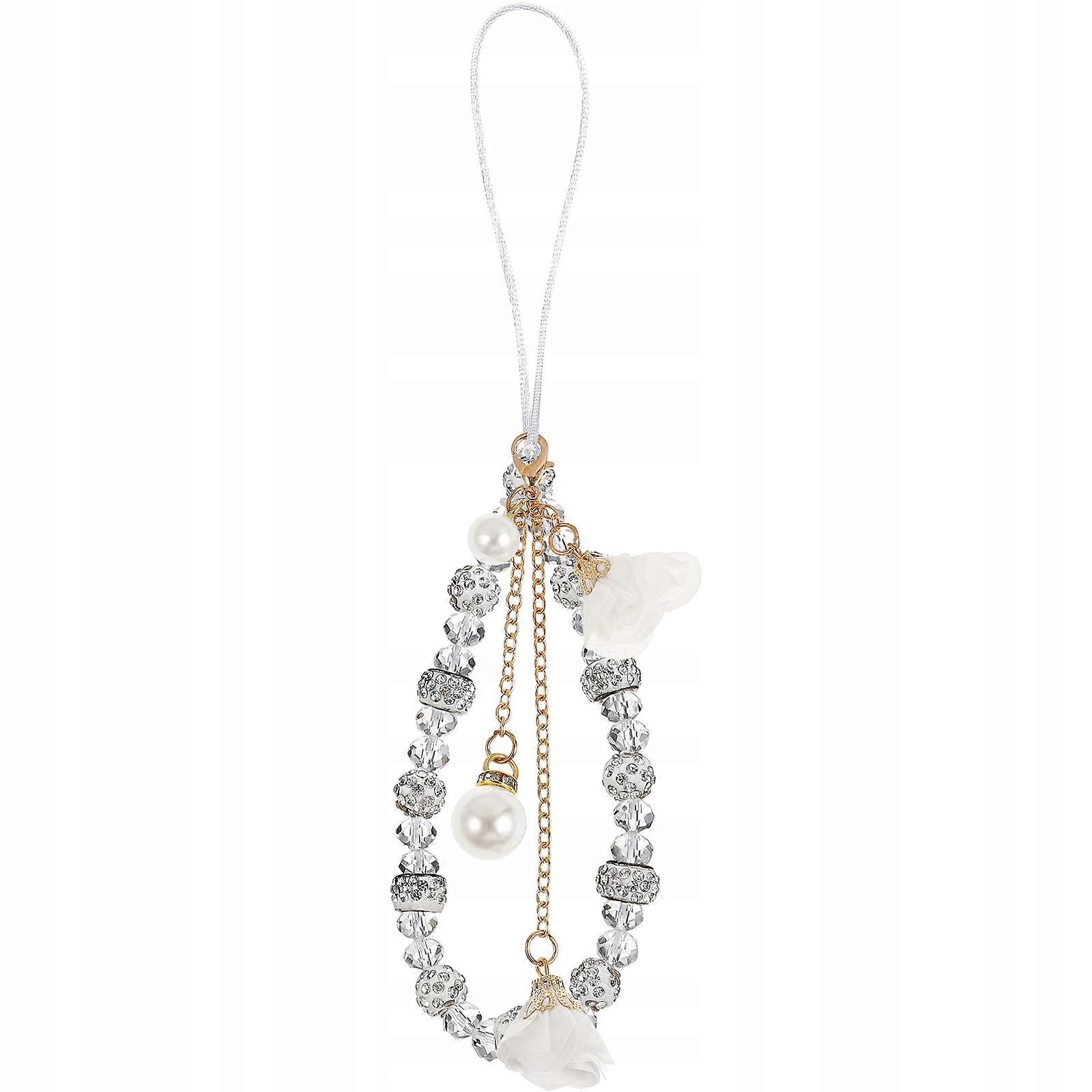 الهاتف المحمول الحبل القطن الأبيض