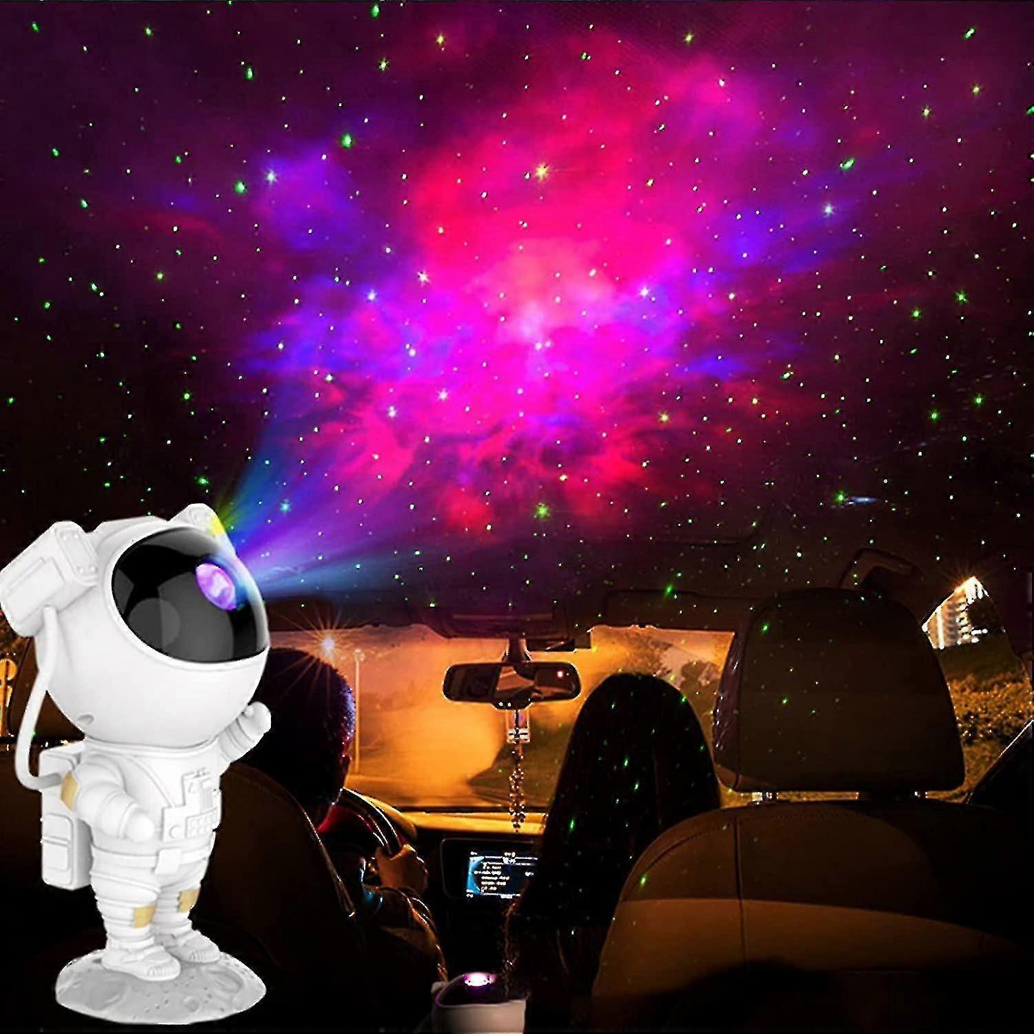 Star Projector Galaxy Night Light - Astronaut Space Buddy Projector, Nebula Ceiling LED Lamp With Timer and Remote, Room Decor, Gifts For Birthday