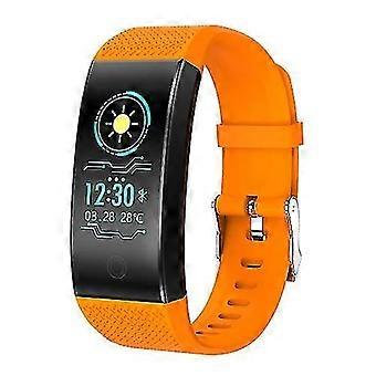 New Qw18 Fitness Tracker 0.96 Inch Hd Color Screen Smartband Smart Bracelet, Ip68 Waterproof, Support Sports Mode / Sleep Monitor / Bluetooth Camera /