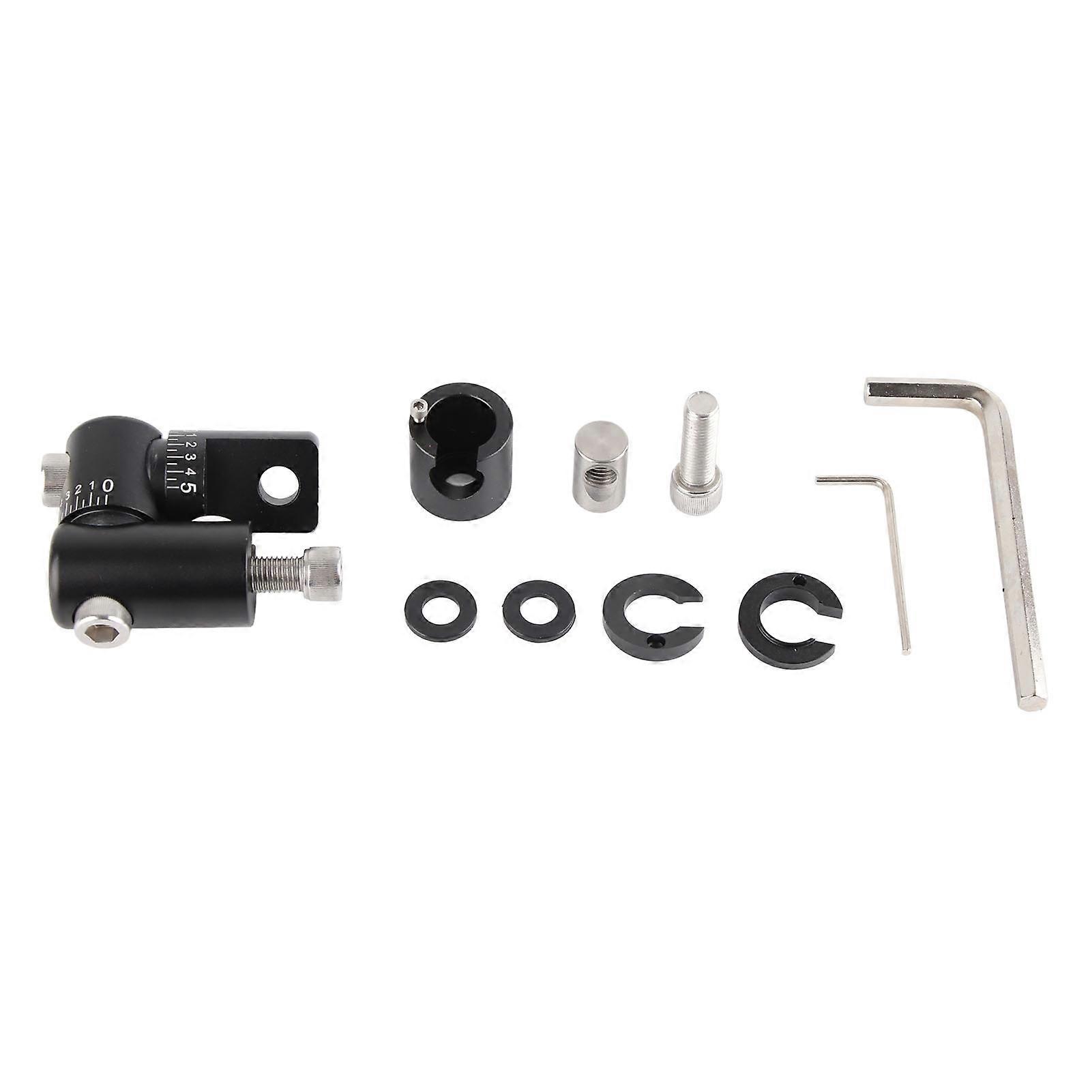 Stabilisateur de tige d'arc à poulies réglable, barre en V simple face pour tir à l'arc à dégagement rapide