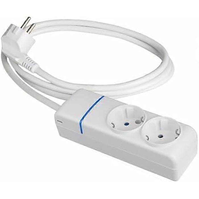 Regleta - SOLERA - 8012p - 2 enchufes - 16 A - Regleta