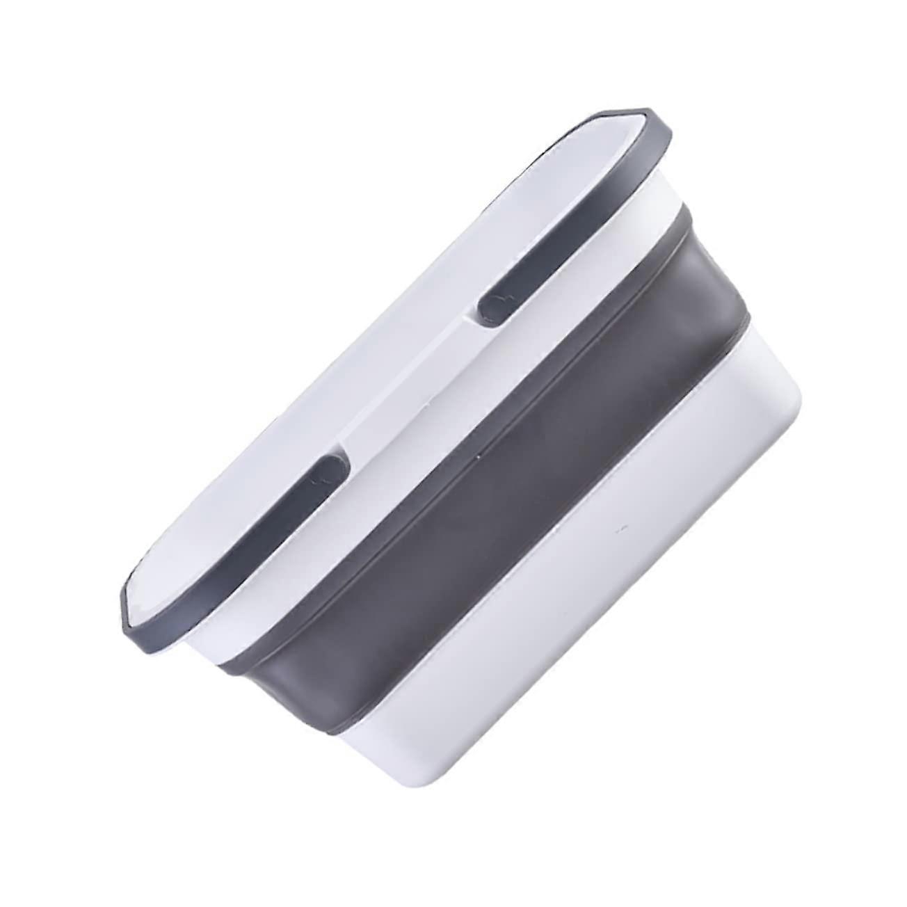 Large Mop Bucket Portable Collapsible Mop Bucket Folding Laundry Basket With Plastic Handle For Easy Carrying