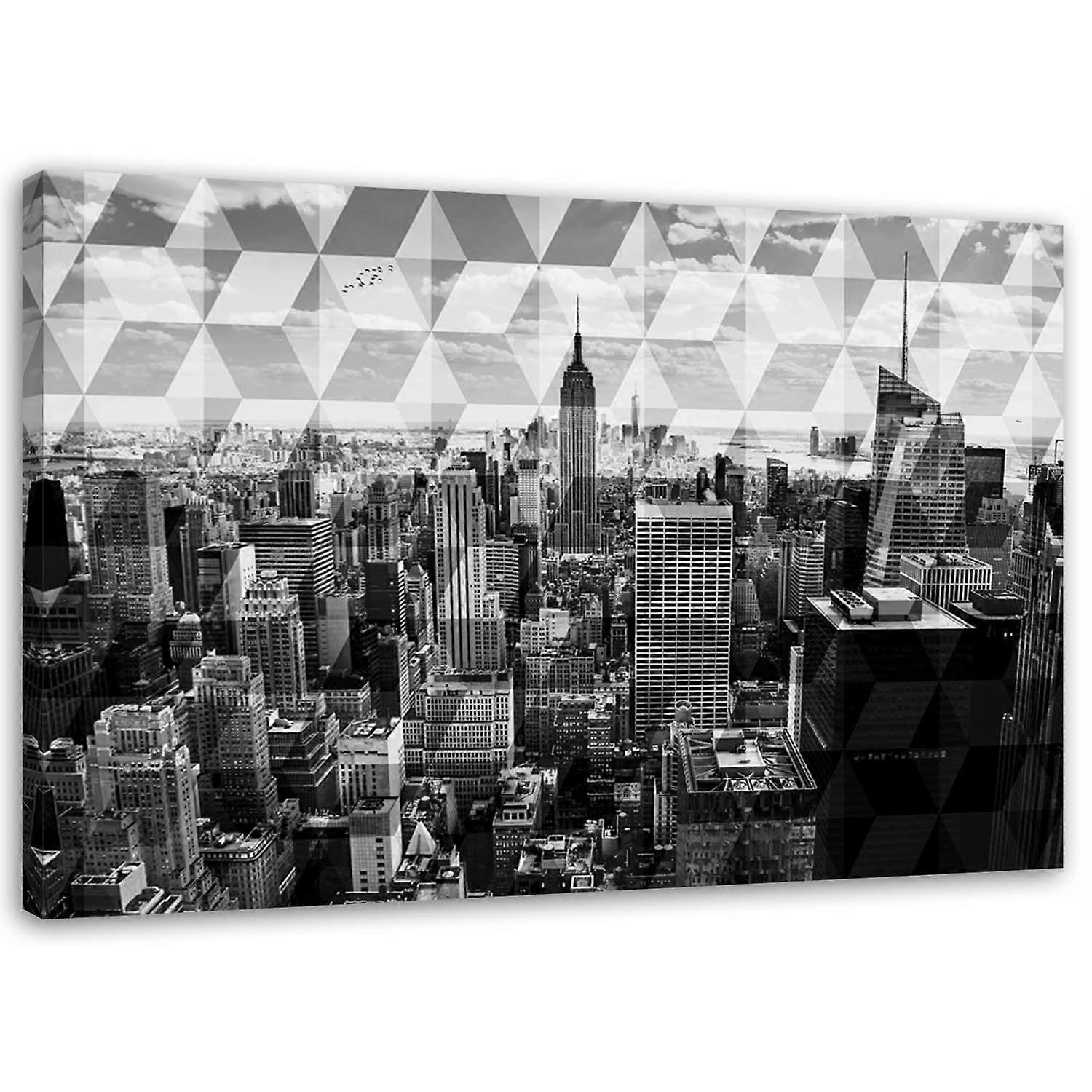 Fotocanvas, Architectuur van de stad - 100x70