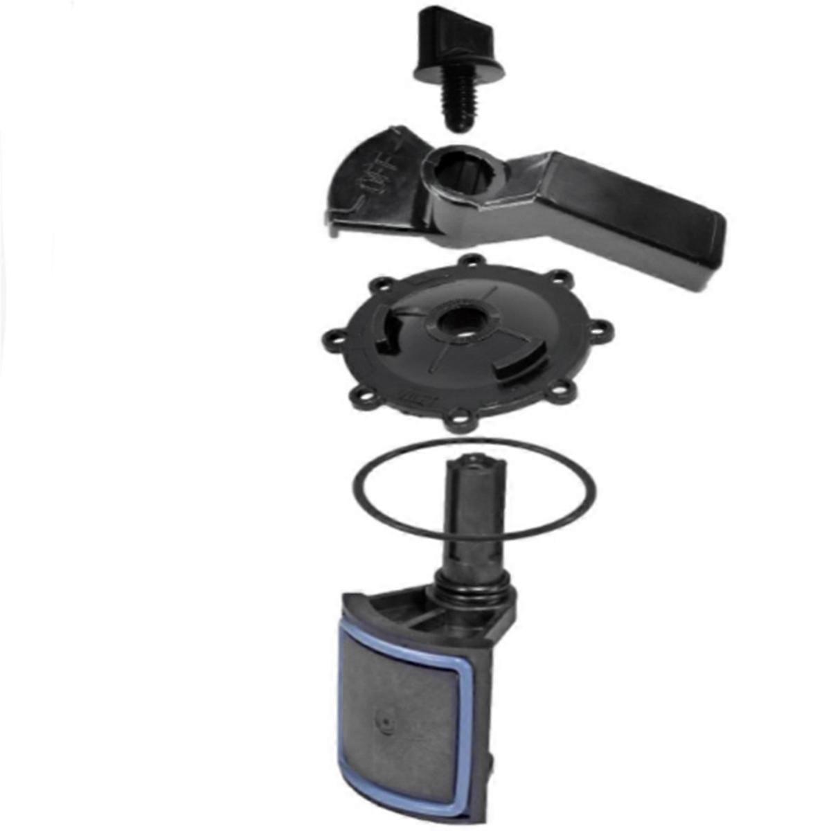 2/3-वे वाल्व के लिए पूल वाल्व पुनर्निर्माण पूर्ण किट में डायवर्टर, हैंडल, कवर 1 किट शामिल हैं