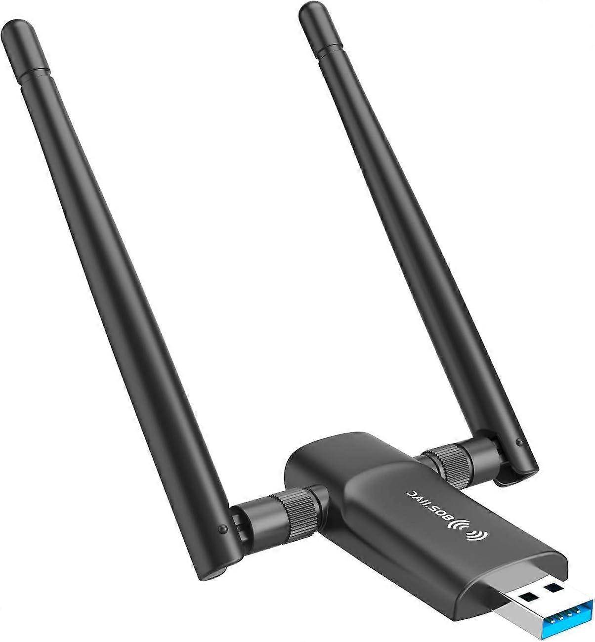 2025 High quality brand new Wireless USB WiFi Adapter for PC - 1300Mbps Dual
