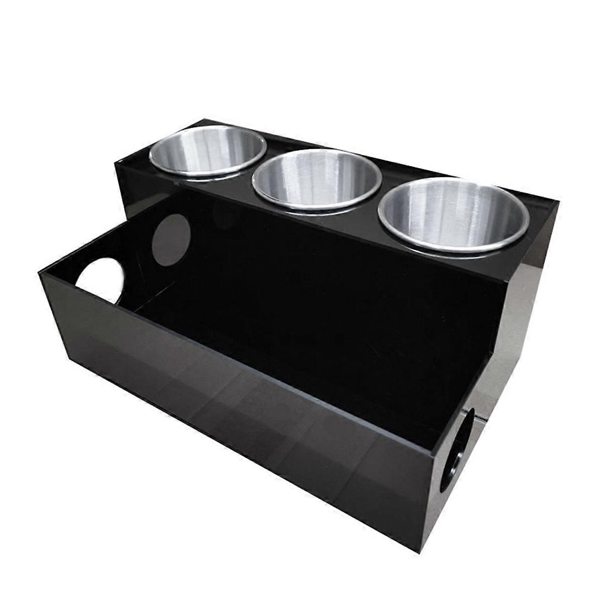 Hair Tool Organizer Makeup Toiletries Vanity Storage Stand with Cup A