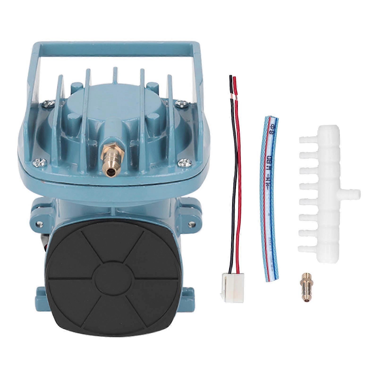 Laser Air Assist Pump 60W 80L/min for Cutter Smooth Edge Clean Cuts Protect Lens Low Noise Cutting