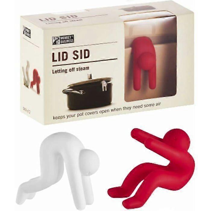 Silicone lid holder
