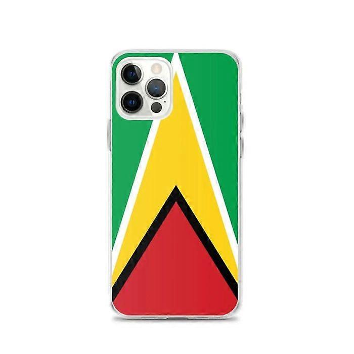 Phone Case - PIXELFORMA - Guyana Flag - Compatible with iPhone 12 Pro - Flexible - Shockproof