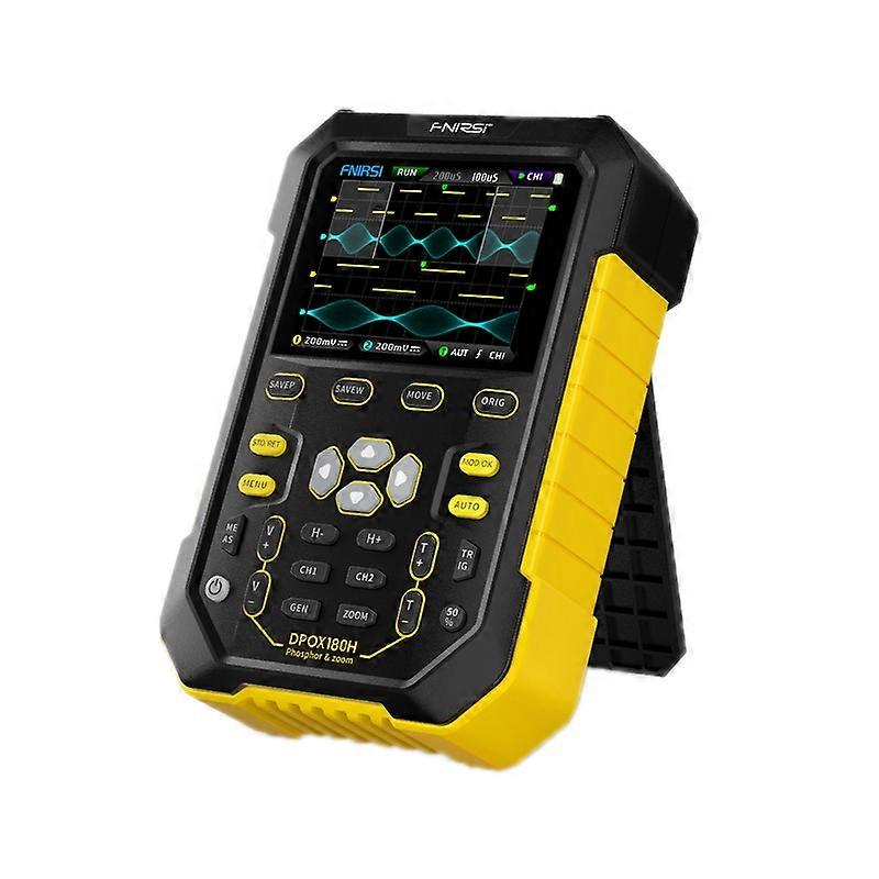 FNIRSI 2 In 1 Small Handheld Fluorescence Digital Dual-Channel Oscilloscope, US Plug