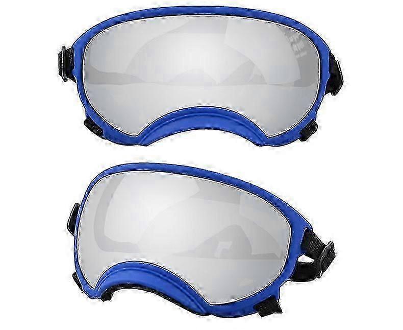 Lunettes pour chien Anti UV Forte résistance aux chocs Réglable Élastique Chiot Grande race Lunettes pour chien Breath, Happy H