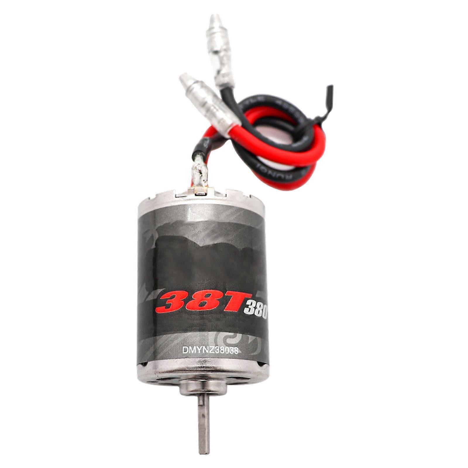 Remote Control Motor 38T 380 Brushed Motor for Remote Control Vehicles and Boats Brushed Motor Transmission