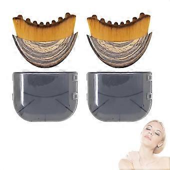 Lymphatic Drainage Face Brush  Ultra-Soft Bristles, Puffiness Reducer, Ergonomic Facial C