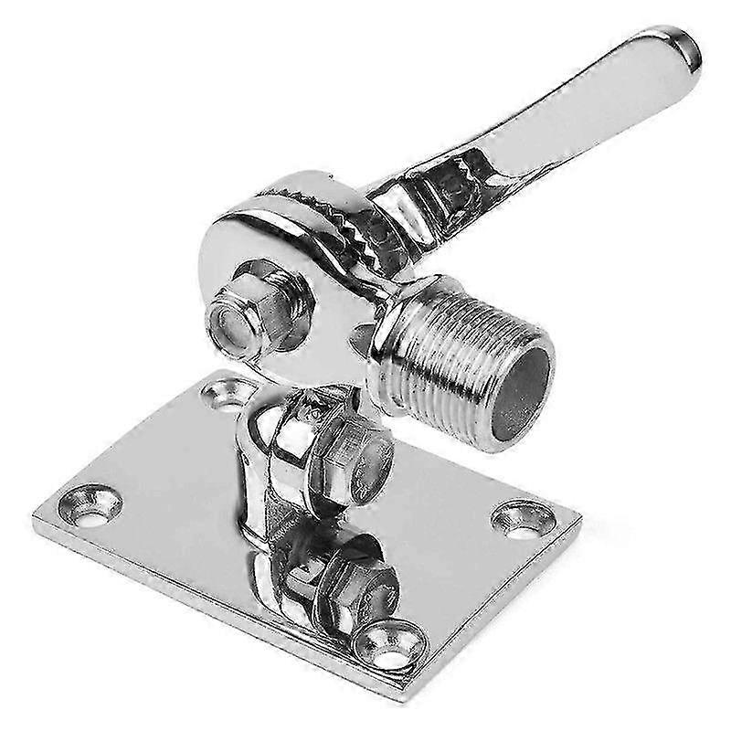 Antenne VHF marine 316 Support de base réglable en acier inoxydable pour bateaux