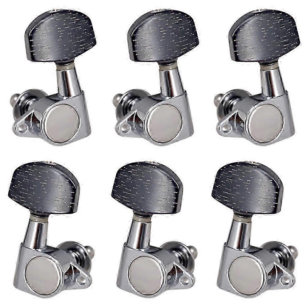 3L3R Closed Guitar String Tuning Pegs Tuner Machine Heads Knobs Tuning Keys for Acoustic or Electri