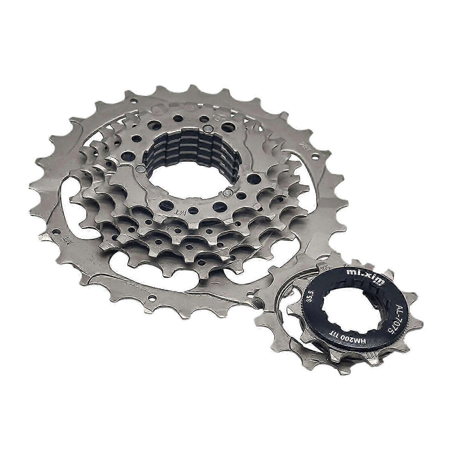 7-Speed Freewheel Cog Sprocket for Folding Bicycles, Road Bikes, and Mountain Bikes in Black Color