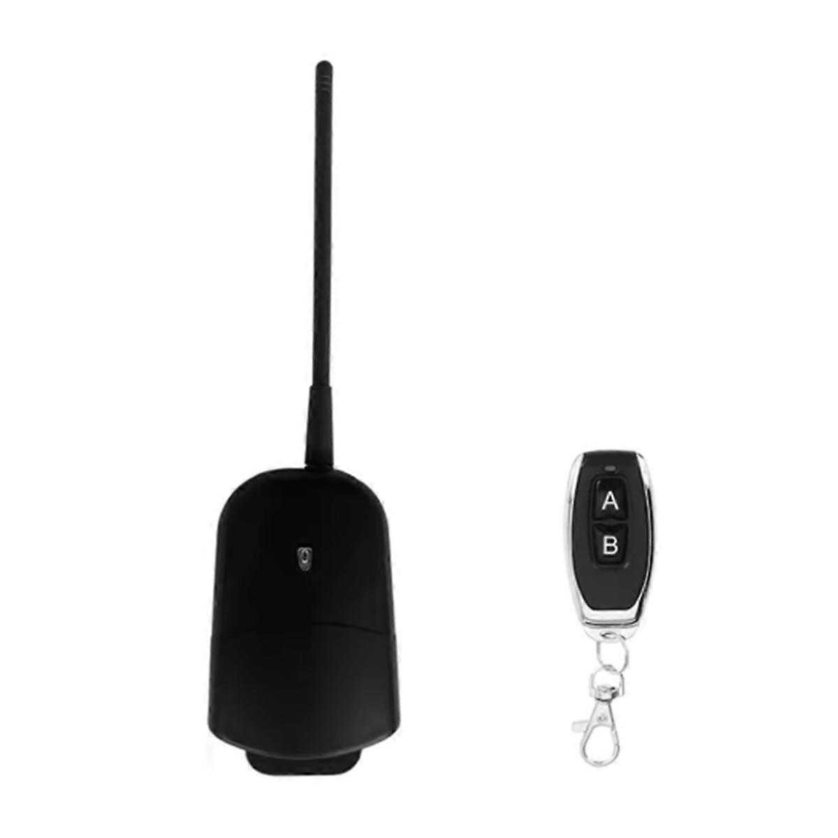 12-24v AC DC Receiver Universal Garage Door Opener, 433.92mhz, Learning Code Remote Control