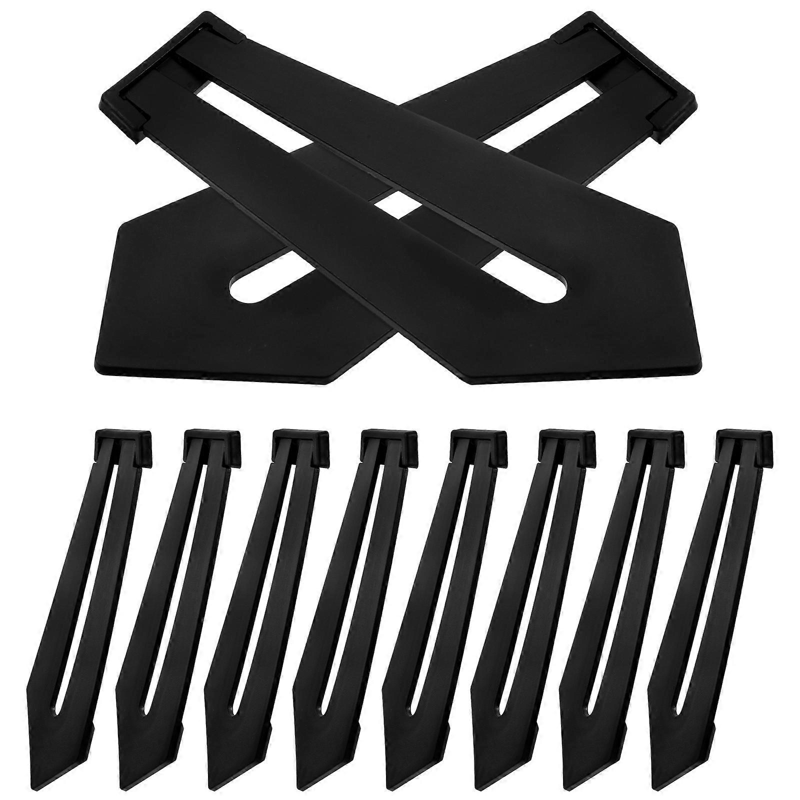 10pcs Photo Frame Back Support Stands Easel for Desktop Display Holders for Artwork and Photos