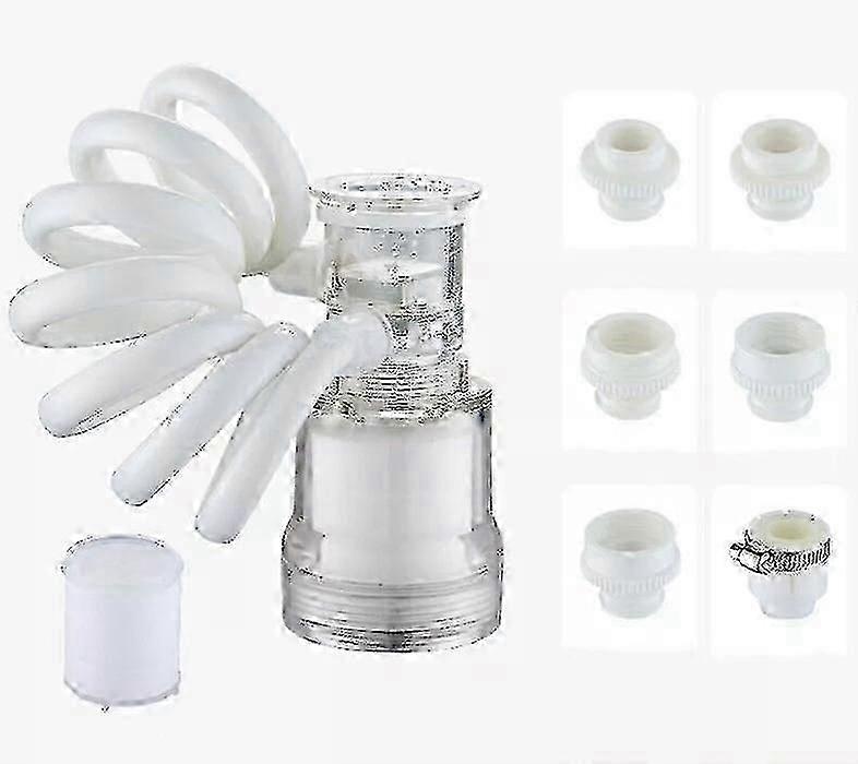 フィルター付きユニバーサル伸縮性蛇口、磁気PPコットンコアシンクホースアタッチメント