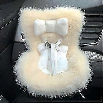 Auto Doll Veiligheidszitjes voor 17cm Labubu Schattige Pluche Pop Accessoires Auto Airs Outlet Decoratie