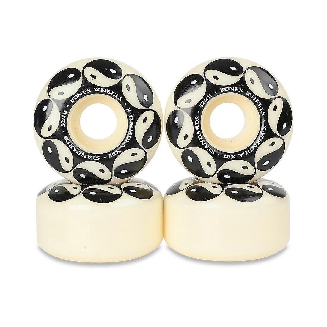 Bones X-Formula Yin Yang V1 Standards 97a 52mm Skateboard Wheels