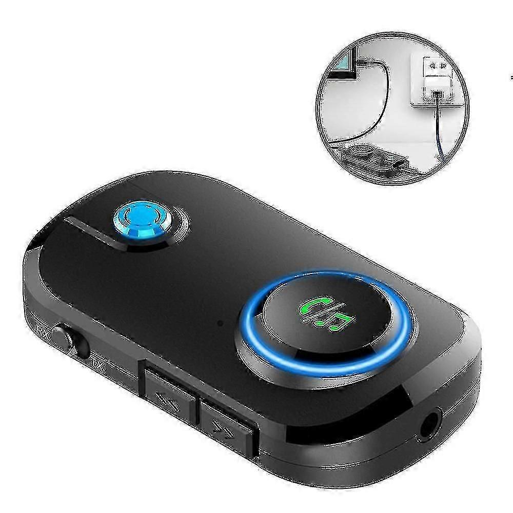 Bluetooth 5.0 Sender und Empfänger mit Mikrofon, 3-in-1 niedrige Latenz W