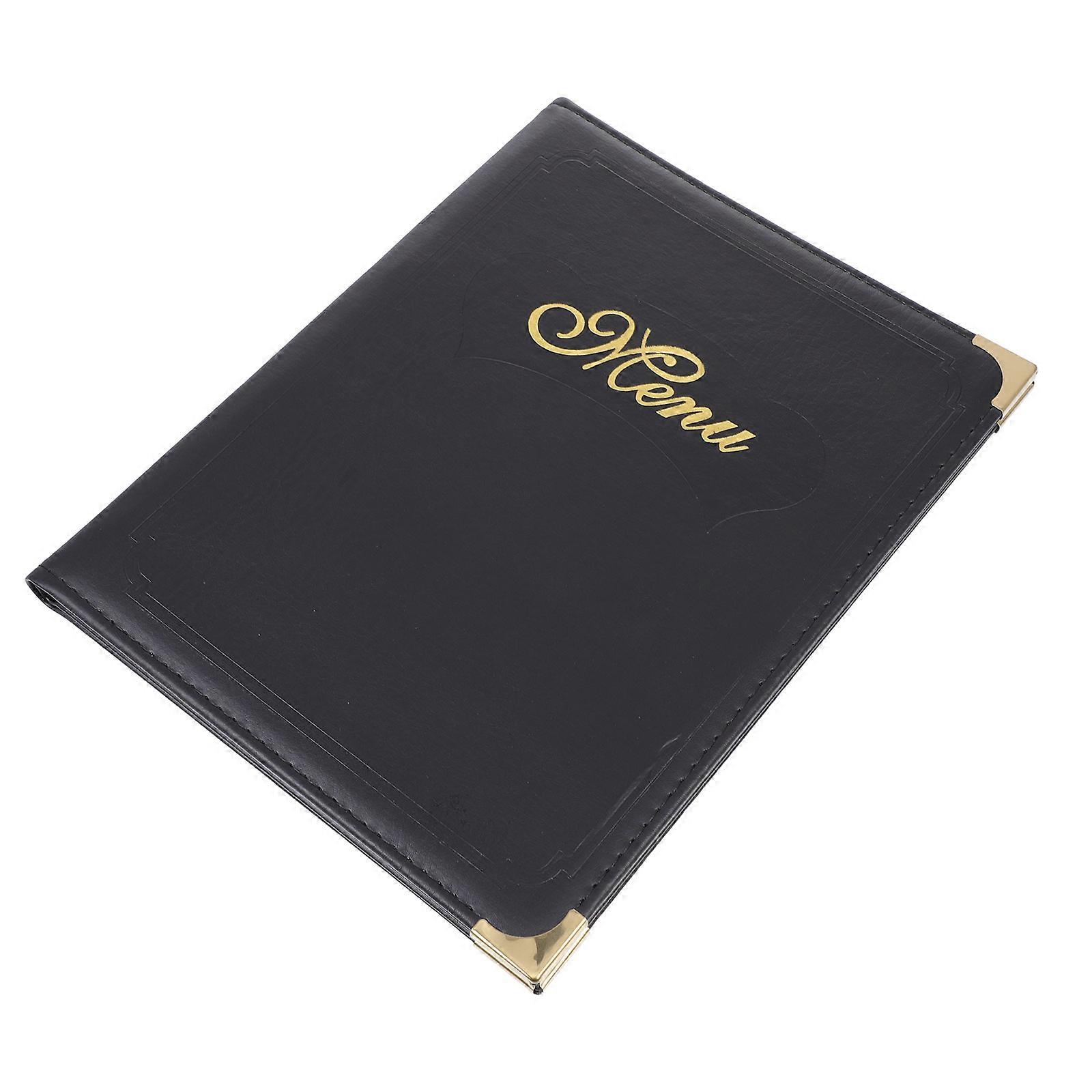Commercial Menu Book with Practical Features, Slip-resistant Corners, Simple Maintenance