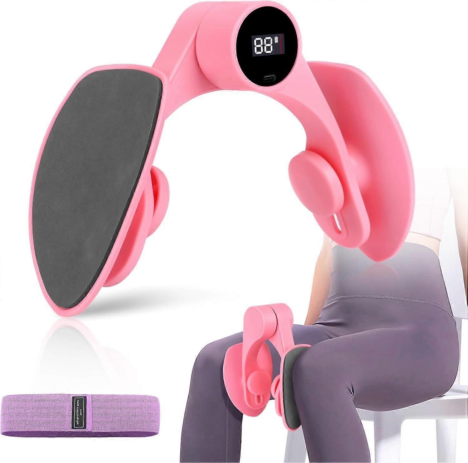 Pelvic Trainer for Women & Men  Adjustable Spring Resistance Hip Exerciser