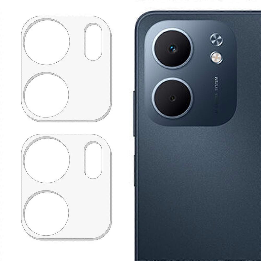 Oppo A5x 4G / 5Gカメラレンズプロテクター3Dアークエッジアンチスクラッチ強化ガラスレンズフィルムと互換性のある2個