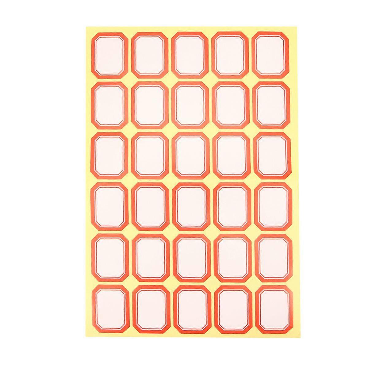 Handwriting Name Stickers, Coated Paper Classification Labels for Home Office Organization, Self Adhesive Sheets (10 Sheets)