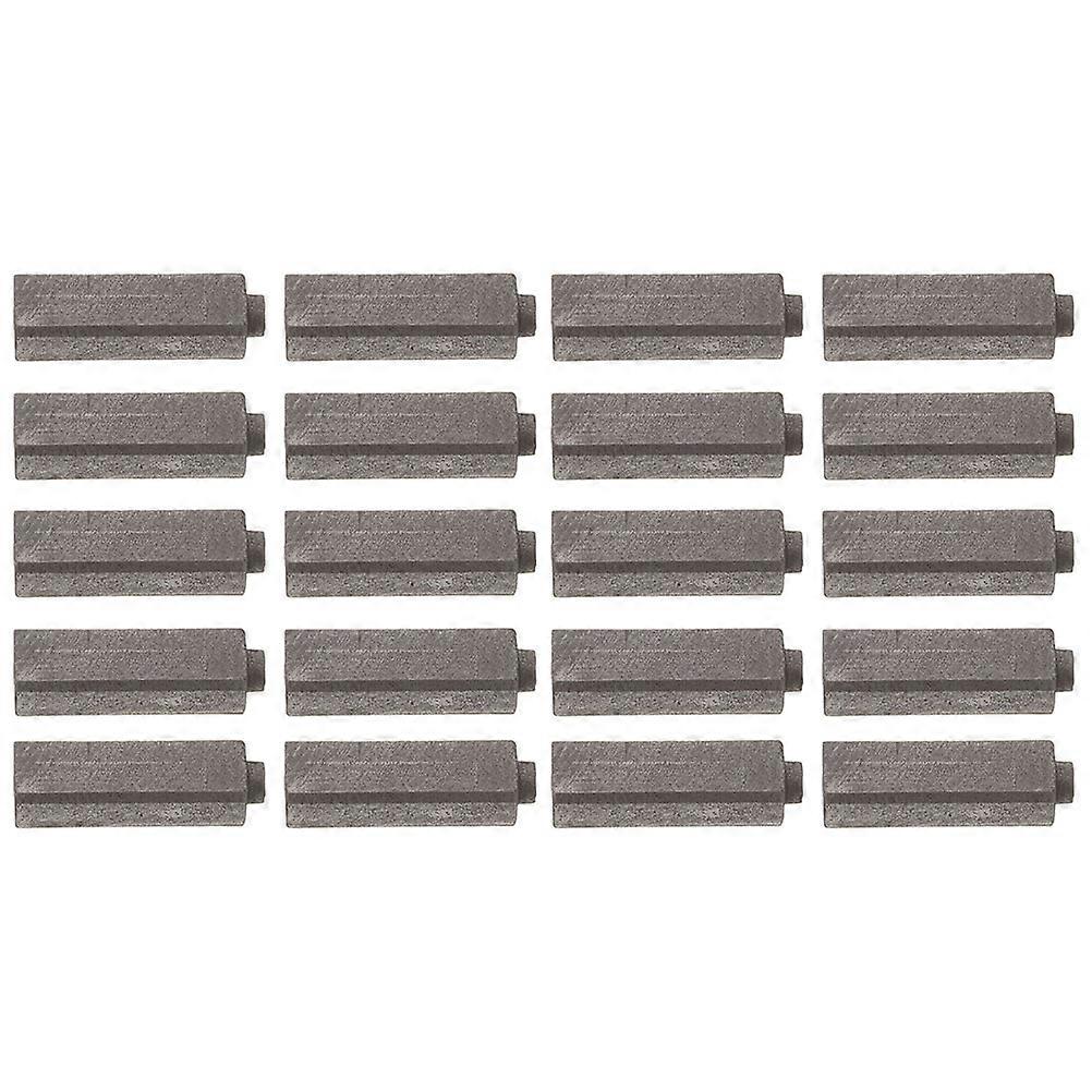 Motor Carbon Brushes Quick Drying Professional Hair Styling Brown Color 30Pcs