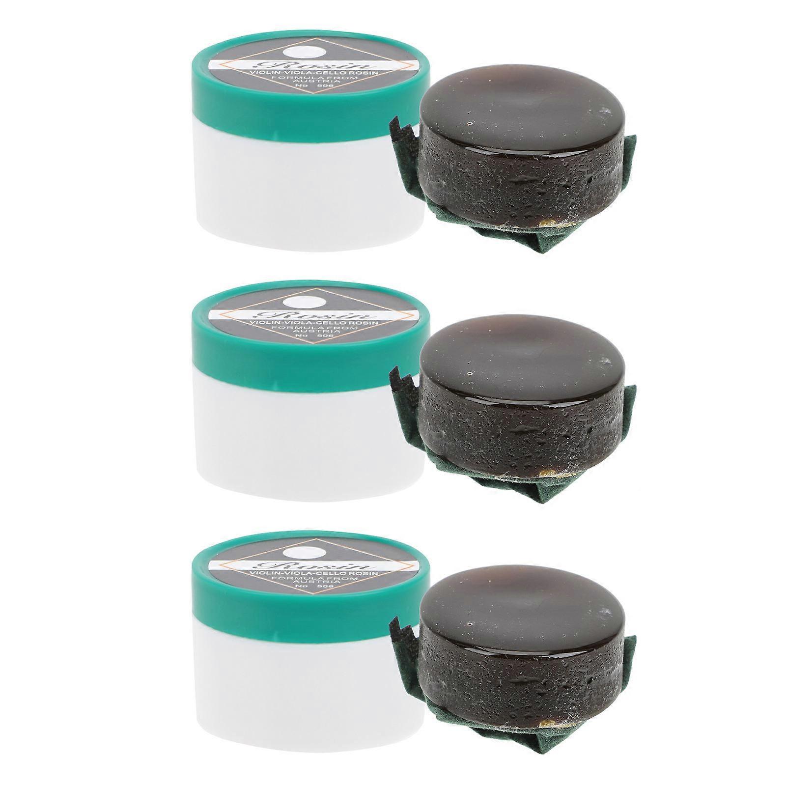 Musical Instrument Accessories Rosin Violin Erhu Accessories Pure Full Tone Professional Repairing Use 3Pcs